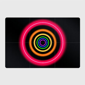 Магнитный плакат 3Х2 с принтом Neon в Санкт-Петербурге, Полимерный материал с магнитным слоем | 6 деталей размером 9*9 см | neon | абстрактно | абстрактный | абстракция | кругами | круги | круглая | круглый | круглыми | кружки | крушки | неон | неонка | неоновые | неоновый | светящийся | яркий