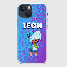 Чехол для iPhone 13 mini с принтом BRAWL STARS LEON SHARK в Санкт-Петербурге,  |  | android | brawl stars | colt | crow | games | leon | penny | poco. | shelly | spike | wanted | брав | бравл старс | звезды | игры | мобильные игры | старс