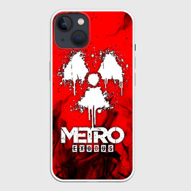 Чехол для iPhone 13 с принтом METRO EXODUS в Санкт-Петербурге,  |  | exodus | horror | metro 2033 | metro exodus | sparta | survival | артём | игры | исход | метро | метро 2035 | спарта | спартанцы