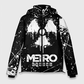 Мужская зимняя куртка 3D с принтом METRO EXODUS в Санкт-Петербурге, верх — 100% полиэстер; подкладка — 100% полиэстер; утеплитель — 100% полиэстер | длина ниже бедра, свободный силуэт Оверсайз. Есть воротник-стойка, отстегивающийся капюшон и ветрозащитная планка. 

Боковые карманы с листочкой на кнопках и внутренний карман на молнии. | exodus | horror | metro 2033 | metro exodus | sparta | survival | артём | игры | исход | метро | метро 2035 | спарта | спартанцы