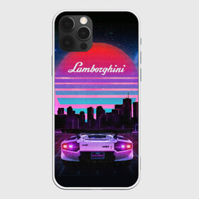 Чехол для iPhone 12 Pro Max с принтом Lamborghini overdrive в Санкт-Петербурге, Силикон |  | 80х | 90х | hotlinemimai | outrun | retrowave | synth | synthwave | гонки | дискотека | драйв | ламборгини | ламборджини | неоновые | ретро | светящиеся | скорость