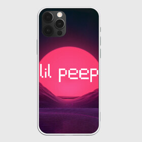 Чехол для iPhone 12 Pro Max с принтом lil peep(Logo) в Санкт-Петербурге, Силикон |  | cry baby | lil peep | logo | rap | заход солнца | знаменитости. эмо | известный исполнитель | неон | пип | редактируемое лого | реп | розоватый оттенок | рок | рэп | яркий фон