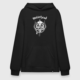 Худи SuperOversize хлопок с принтом Motrhead в Санкт-Петербурге, 70% хлопок, 30% полиэстер, мягкий начес внутри | карман-кенгуру, эластичная резинка на манжетах и по нижней кромке, двухслойный капюшон
 | larry wallis | lucas fox | motorhead | motrhead | группа | кэмпбелл | лемми | метал | микки ди | мотор хед | моторхед | рок | тейлор | фил | хард | хардрок | хеви | хевиметал