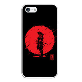 Чехол для iPhone 5/5S матовый с принтом Samurai в Санкт-Петербурге, Силикон | Область печати: задняя сторона чехла, без боковых панелей | ahegao | anime | blood | japan | samurai | senpai | warior | аниме | ахегао | воин | катана | кровавая | кровавый | кровь | луна | самураи | самурай | семпай | сенпай | солнце | япония
