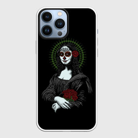 Чехол для iPhone 13 Pro Max с принтом Mona Lisa   Santa Muerte в Санкт-Петербурге,  |  | dead | death | lisa | mona | muerte | muertos | santa | день | искуство | картина | лиза | мона | муэрте | муэртес | муэртос | роза | розы | санта | тату | татуировка | цветы | череп