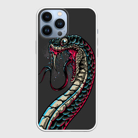 Чехол для iPhone 13 Pro Max с принтом Viper в Санкт-Петербурге,  |  | animals | art | poison | snake | venom | venomous | viper | арт | гадюка | животное | животные | змеи | змей | змея | картинка | картинки | прикольная | прикольные | яд | ядовитая | ядовитый