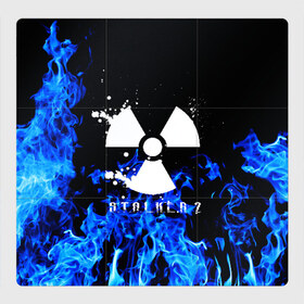 Магнитный плакат 3Х3 с принтом S.T.A.L.K.E.R 2 в Санкт-Петербурге, Полимерный материал с магнитным слоем | 9 деталей размером 9*9 см | game | stalker | stalker 2 | глуховский | радиация | сталкер | сталкеры | чернобыль | ядерный взрыв