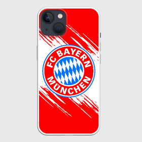 Чехол для iPhone 13 с принтом BAYERN MUNCHEN в Санкт-Петербурге,  |  | bayern | bayern munchen | fc bayern | football | football club | sport | бавария | спорт | футбол | футбольный клуб