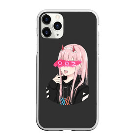 Чехол для iPhone 11 Pro Max матовый с принтом Zero Two в Санкт-Петербурге, Силикон |  | ahegao | anime | girl | girls | hikky | kawaii | kowai | senpai | waifu | yandre | аниме | ахегао | вайфу | девушка | кавай | кун | семпай | сенпай | тян