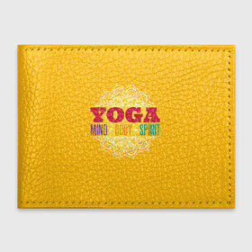 Обложка для студенческого билета с принтом Йога в Санкт-Петербурге, натуральная кожа | Размер: 11*8 см; Печать на всей внешней стороне | fitness | yoga | йога | медитация | фитнес