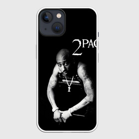 Чехол для iPhone 13 с принтом 2pac в Санкт-Петербурге,  |  | 2pac | changes | nigga | oldschool | pac | rap | нигга | олдскулл | пак | рэп | тупак