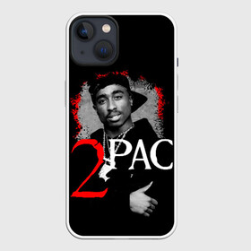 Чехол для iPhone 13 с принтом 2pac в Санкт-Петербурге,  |  | 2pac | changes | nigga | oldschool | pac | rap | нигга | олдскулл | пак | рэп | тупак