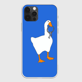 Чехол для iPhone 12 Pro Max с принтом Untitled Goose Game в Санкт-Петербурге, Силикон |  | epic store | ugg | untitled goose game | гусь | игра без названия | игра про гуся | неназванная игра про гуся