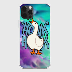 Чехол для iPhone 12 Pro Max с принтом HONK HONK в Санкт-Петербурге, Силикон |  | Тематика изображения на принте: meme | untitled goose game | злой гусь | мем | птица