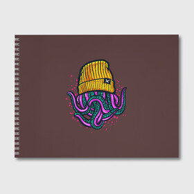 Альбом для рисования с принтом Octopus(Lil Peep GBC) в Санкт-Петербурге, 100% бумага
 | матовая бумага, плотность 200 мг. | Тематика изображения на принте: gbc | lil | peep | rap | rock | бордовый | желтый | зеленый | исполнитель | картинка | надпись на спине | осьминог | редактируемый дизайн | рок | рэп | рэпер | сочный цвет | фиолетовый