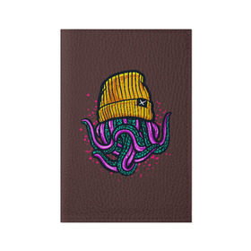 Обложка для паспорта матовая кожа с принтом Octopus(Lil Peep, GBC) в Санкт-Петербурге, натуральная матовая кожа | размер 19,3 х 13,7 см; прозрачные пластиковые крепления | Тематика изображения на принте: gbc | lil | peep | rap | rock | бордовый | желтый | зеленый | исполнитель | картинка | надпись на спине | осьминог | редактируемый дизайн | рок | рэп | рэпер | сочный цвет | фиолетовый