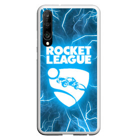 Чехол для Honor P30 с принтом ROCKET LEAGUE в Санкт-Петербурге, Силикон | Область печати: задняя сторона чехла, без боковых панелей | racing. | rocket league | rocket league garage | rocket trade | гонки | рокет лига