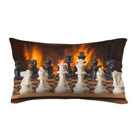 Подушка 3D антистресс с принтом Шахматы в Санкт-Петербурге, наволочка — 100% полиэстер, наполнитель — вспененный полистирол | состоит из подушки и наволочки на молнии | дамка | доска | игра | игры | камин | конь | король | огне | огнём | огненное | огонь | пешка | пламя | слон | ферзь | фигурки | фигуры | шахматная | шахматы