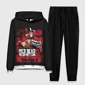 Мужской костюм 3D (с толстовкой) с принтом Red Dead Redemption в Санкт-Петербурге,  |  | dead | gamer | john | marston | rdr | red | redemption | rockstar | shooter | western | вестерн | джон | марстон | шутер