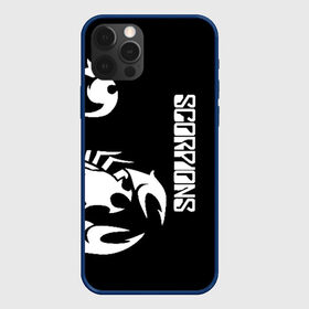 Чехол для iPhone 12 Pro с принтом SCORPIONS | СКОРПИОНС в Санкт-Петербурге, силикон | область печати: задняя сторона чехла, без боковых панелей | black | scorpions | клаус майне | маттиас ябс | микки ди | павел мончивода | рудольф шенкер | скорпион | скорпионс | чёрный