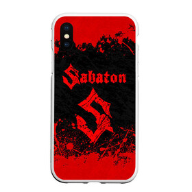 Чехол для iPhone XS Max матовый с принтом SABATON в Санкт-Петербурге, Силикон | Область печати: задняя сторона чехла, без боковых панелей | sabaton | даниель муллбак | йоаким броден | крис рёланд | оскар монтелиус | пэр сундстрём | рикард сунден | сабатон | тоббе энглунд | томми юханссон | ханнес ван дал