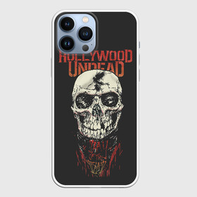 Чехол для iPhone 13 Pro Max с принтом Hollywood Undead в Санкт-Петербурге,  |  | Тематика изображения на принте: hollywood | logo | mask | rap | rock | skull | undead | голливуд | лого | логотип | маски | нежить | реп | рок | рэп | череп | черепа