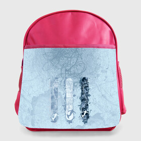 Детский рюкзак с принтом три сноуборда в Санкт-Петербурге, 100% полиэстер | Размеры изделия - высота 34 см, ширина 28 см, глубина 10 см
Размер поля для печати - высота 19.5 см, ширина 24 см | горы | зима | природа | снег | сноуборд | спорт