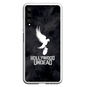 Чехол для Honor 20 с принтом HOLLYWOOD UNDEAD в Санкт-Петербурге, Силикон | Область печати: задняя сторона чехла, без боковых панелей | deuce | hollywood undead | hu | j dog | shady jeff | голивудская нежить | голливуд | даниэль мурильо | джордан террелл | джордж артур рейган | дилан альварес | мэттью сент клер | нежить