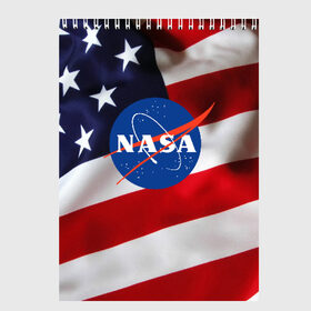 Скетчбук с принтом NASA USA в Санкт-Петербурге, 100% бумага
 | 48 листов, плотность листов — 100 г/м2, плотность картонной обложки — 250 г/м2. Листы скреплены сверху удобной пружинной спиралью | nasa | space x | spacex | usa | астронавт | астронавтика | космонавт | наса | сша