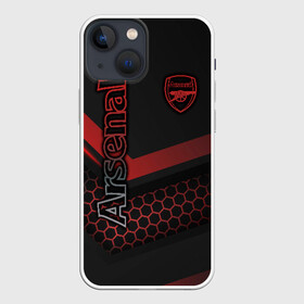 Чехол для iPhone 13 mini с принтом Arsenal F.C. в Санкт-Петербурге,  |  | arsenal fc | aubameyang | bellerin | football | guendouzi | ozil | premier league | soccer | арсенал | лаказетт | лига | мартинелли | мхитарян | озил | премьер | роб холдинг | торрейра | фк