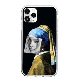 Чехол для iPhone 11 Pro Max матовый с принтом Billie Eilish с Сережкой в Санкт-Петербурге, Силикон |  | Тематика изображения на принте: bellyache | indie | music | pop | айлиш | беляш | билли | девушка | девушка с жемчужной сережкой | звезда | искусство | картина | певица | песня | художник | ян вермеер