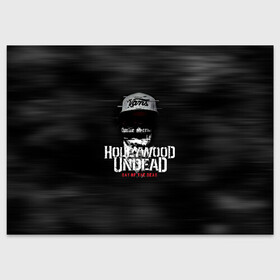 Поздравительная открытка с принтом Hollywood Undead в Санкт-Петербурге, 100% бумага | плотность бумаги 280 г/м2, матовая, на обратной стороне линовка и место для марки
 | charlie scene | danny | funny man | hollywood undead | hu | j dog | johnny 3 tears | андед | голивуд | голливудская | группа | гу | нежить | реп | рок | рэп | рэпкор | ундед | ундэ