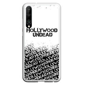 Чехол для Honor P30 с принтом HOLLYWOOD UNDEAD в Санкт-Петербурге, Силикон | Область печати: задняя сторона чехла, без боковых панелей | Тематика изображения на принте: deuce | hollywood undead | hu | j dog | shady jeff | голливуд | голливудская нежить | даниэль мурильо | джордан террелл | джордж артур рейган | дилан альварес | мэттью сент клер | нежить