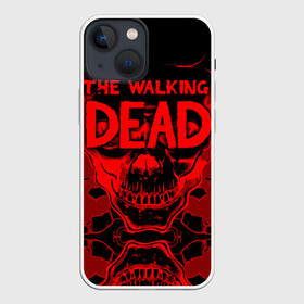 Чехол для iPhone 13 mini с принтом The Walking Dead в Санкт-Петербурге,  |  | amc | carol | daryl | dixon | michonne | negan | reaction | rick | season 10 | twd | zombies | диксон | дэрил | зомби | мертвецы | мишонн | неган | реакция | рик | ходячие