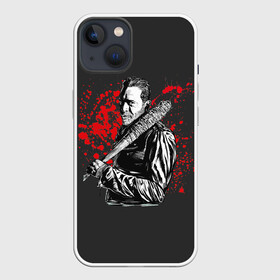 Чехол для iPhone 13 с принтом Negan в Санкт-Петербурге,  |  | dead | death | lucille | negan | rick | the walking dead | zombie | граймс | дерил | дэрил | зомби | люсиль | мертвецы | мишон | ниган | рик | спасители | ходячие | шепчущиеся