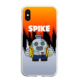 Чехол для iPhone XS Max матовый с принтом Brawl Stars Spike Robot в Санкт-Петербурге, Силикон | Область печати: задняя сторона чехла, без боковых панелей | brawl stars | brawl stars crow | brawl stars crow phoenix | brawl stars leon | brawl stars spike | скачать brawl stars | скачать бесплатно brawl stars