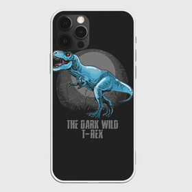 Чехол для iPhone 12 Pro с принтом Dinosaur t-rex в Санкт-Петербурге, силикон | область печати: задняя сторона чехла, без боковых панелей | art | dino | dinos | dinosaur | raptor | style | trex | velociraptor | арт | динозавр | мир юрского периода | ти рекс | ящер