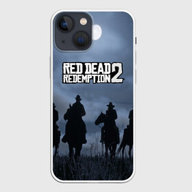 Чехол для iPhone 13 mini с принтом RED DEAD REDEMPTION в Санкт-Петербурге,  |  | arthur morgan | cowboy | online | red dead online | red dead redemption 2 | rockstar games | wild west | артур морган | бандит | вестерн | винтовка | дикий запад | ковбой | рокстар