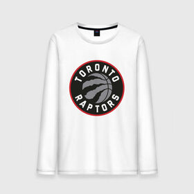 Мужской лонгслив хлопок с принтом Toronto Raptors Logo в Санкт-Петербурге, 100% хлопок |  | nba | raptors | toronto | toronto raptors | баскетбол | нба | рапторс | рэпторс | спорт | торонто | торонто рапторс | торонто рэпторс