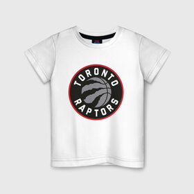 Детская футболка хлопок с принтом Toronto Raptors Logo в Санкт-Петербурге, 100% хлопок | круглый вырез горловины, полуприлегающий силуэт, длина до линии бедер | Тематика изображения на принте: nba | raptors | toronto | toronto raptors | баскетбол | нба | рапторс | рэпторс | спорт | торонто | торонто рапторс | торонто рэпторс