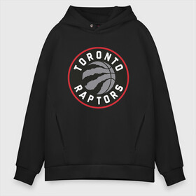 Мужское худи Oversize хлопок с принтом Toronto Raptors Logo в Санкт-Петербурге, френч-терри — 70% хлопок, 30% полиэстер. Мягкий теплый начес внутри —100% хлопок | боковые карманы, эластичные манжеты и нижняя кромка, капюшон на магнитной кнопке | Тематика изображения на принте: nba | raptors | toronto | toronto raptors | баскетбол | нба | рапторс | рэпторс | спорт | торонто | торонто рапторс | торонто рэпторс