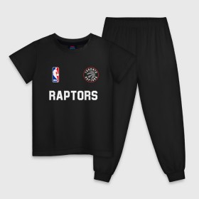 Детская пижама хлопок с принтом Toronto Raptors NBA в Санкт-Петербурге, 100% хлопок |  брюки и футболка прямого кроя, без карманов, на брюках мягкая резинка на поясе и по низу штанин
 | nba | raptors | toronto | toronto raptors | баскетбол | нба | рапторс | рэпторс | спорт | торонто | торонто рапторс | торонто рэпторс