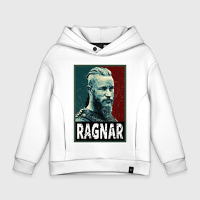 Детское худи Oversize хлопок с принтом Ragnar Hope в Санкт-Петербурге, френч-терри — 70% хлопок, 30% полиэстер. Мягкий теплый начес внутри —100% хлопок | боковые карманы, эластичные манжеты и нижняя кромка, капюшон на магнитной кнопке | floki | lagerta | ragnar | vikings | берсерк | бьерн | вальхалла | викин | викинги | война | драккар | ивар | лагерта | один | рагнар | русь | скандинав | скандинавия | топор | тор | флоки