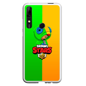 Чехол для Honor P Smart Z с принтом BRAWL STARS LEON (КАПЮШОН) в Санкт-Петербурге, Силикон | Область печати: задняя сторона чехла, без боковых панелей | brawl stars | bull | colt | crow | leon | stars | берли | бо | брок | ворон | джесси | динамайк | дэррил | кольт | леон | мортис | нита | пайпер | пенни | поко | пэм | рикошет | спайк | фрэнк | шелли | эль примо