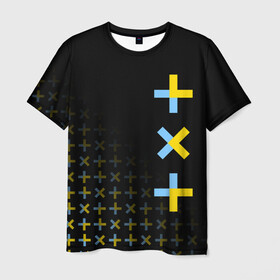 Мужская футболка 3D с принтом TXT в Санкт-Петербурге, 100% полиэфир | прямой крой, круглый вырез горловины, длина до линии бедер | beomgyu | huening kai | k pop | soobin | taehyun | tomorrow x together | txt | yeonjun | к поп