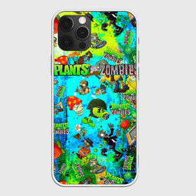 Чехол для iPhone 12 Pro Max с принтом Plants vs Zombies в Санкт-Петербурге, Силикон |  | Тематика изображения на принте: plant | zombies | зомби | растения | растения против зомби