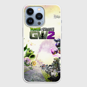 Чехол для iPhone 13 Pro с принтом PLANTS VS ZOMBIES в Санкт-Петербурге,  |  | garden warfare | pl | plants | plants vs. zombies | plants vs. zombies: garden warfare | popcap | zombies | кактус | картошка | подсолнух | растения против зомби | сад