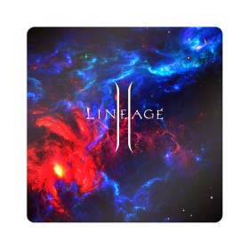 Магнит виниловый Квадрат с принтом LINEAGE 2 в Санкт-Петербурге, полимерный материал с магнитным слоем | размер 9*9 см, закругленные углы | armor | characters | erak note | kim sung hwan | lineage | lineage 2 | lineage antharas | lineage eternal | minimalism | shield | twilight resistance | warrior | персонажи