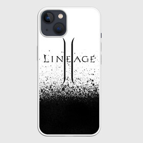 Чехол для iPhone 13 с принтом LINEAGE 2 в Санкт-Петербурге,  |  | armor | characters | erak note | kim sung hwan | lineage | lineage 2 | lineage antharas | lineage eternal | minimalism | shield | twilight resistance | warrior | персонажи