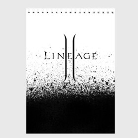 Скетчбук с принтом LINEAGE 2 в Санкт-Петербурге, 100% бумага
 | 48 листов, плотность листов — 100 г/м2, плотность картонной обложки — 250 г/м2. Листы скреплены сверху удобной пружинной спиралью | armor | characters | erak note | kim sung hwan | lineage | lineage 2 | lineage antharas | lineage eternal | minimalism | shield | twilight resistance | warrior | персонажи